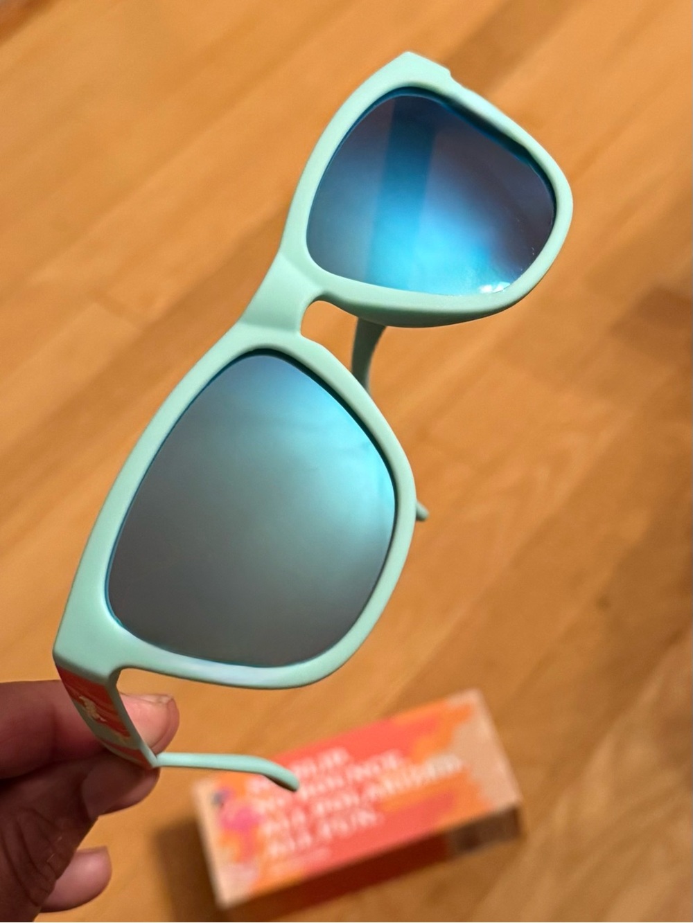 Goodr Mint Blue National Parks Sunglasses - Women's Fashion Shades